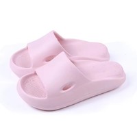 Sandales coulissantes en EVA à semelle épaisse avec logo personnalisé, unisexes, pour la récupération, vente en gros, OEM, ODM, sans MOQ, directement de l'usine