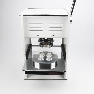 Manuel 4 delik Espresso fincanı kahve kapsülleri küçük ısı doldurma kapaklama makinesi - Product Image 5