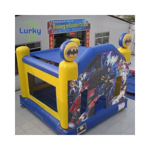 Lâu Đài bouncy thương mại Inflatable Trampoline Bouncer PVC nhà bị trả lại để bán