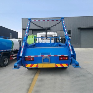 Camión de Basura Dongfeng 4X2 de China con Brazo Giratorio, Camión de Recolección de Residuos, Camión de Eliminación de Desechos de 5-10 Toneladas, Camión de Basura con Plataforma Deslizante - Product Image 5