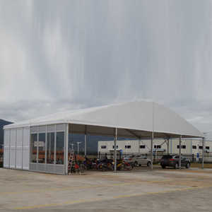 20X20 20X30 20X40 Carpa de aluminio impermeable para exteriores blanca para matrimonio con forro de marquesina - Product Image 3