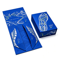 Boîte à chaussures rigide pliable magnétique personnalisée pour l'emballage de baskets urbaines