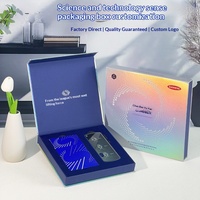 Boîte cadeau rigide colorée pour électronique intelligente, personnalisable en petite série, technologie pour les consommateurs