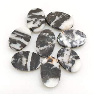 Zebra Jasper varios tamaños corte ovalado cabujón ajuste de la joyería - Product Image 4