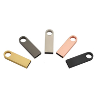 Clé USB miniature en métal de petite capacité 128 Mo, 256 Mo, 512 Mo, 1 Go, 2 Go, clé USB portable étanche de 2 Go