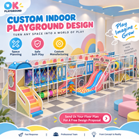 Équipement d'amusement intérieur personnalisé, labyrinthe d'aventure coloré pour enfants, espace de jeux commercial clé en main pour centre commercial