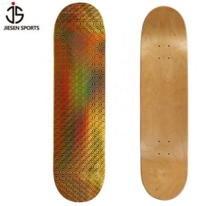 Planche à roulettes JIESEN bon marché à feuille laser Fabricant professionnel de planches à roulettes Planche à roulettes de haute qualité Planche à roulettes personnalisée - Product Image 6