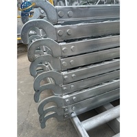 Plaque de base réglable en acier galvanisé pour étais de coffrage, support de poteau de coffrage, étais de construction, étais de coffrage réglable