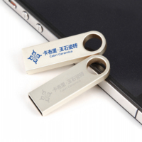 Memoria USB Metálica Impermeable Color Gris Plateado 8gb 16gb 32gb 64 128 Unidad Flash USB 3.0
