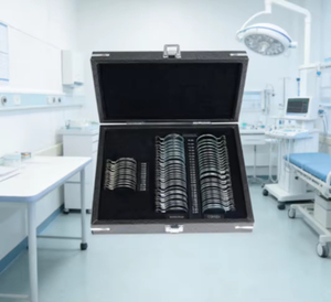 Estuche de Alta Calidad para Pruebas Oftalmológicas, Herramienta de Medición de Visión Óptica, <span class=keywords><strong>Lentes</strong></span> de Apertura Completa - Product Image 2