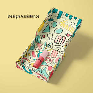 Boîte d'expédition en carton ondulé personnalisée, rigide, plate, avec fermeture à languette, 10x7x3, pour la farine, finition gaufrée - Product Image 3