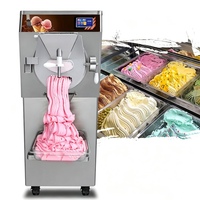 Industriële ijsmachine met grote capaciteit (56-108L), voor Italiaans gelato.
