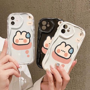 Bon marché Prix Lapin Impression Vague Bord <span class=keywords><strong>Silicone</strong></span> TPU Housse de Téléphone Portable pour <span class=keywords><strong>Iphone</strong></span> 8 X Xr Xs <span class=keywords><strong>11</strong></span> 12 13 14 15 16 17 Pro Max - Product Image 1