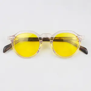Женские поляризационные очки с желтыми линзами