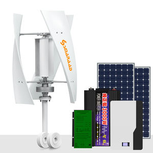 Générateur éolien vertical Smaraad 1000W/1KW 24V à faible bruit avec pales en fibre de verre pour usage domestique - Product Image 4
