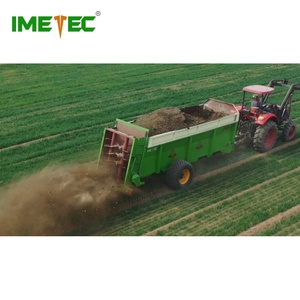 Imetec Spandiconcime a Trazione per Fattoria 8-12m³, Macchina Spargiconcime Solido per Letame Bovino, Spargimento 8-12m di Altezza - Product Image 2