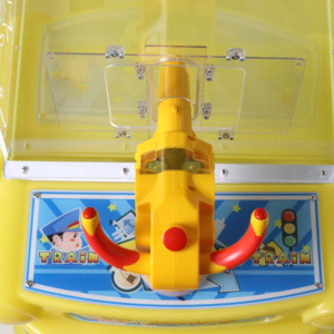 PlayFun Indoor Train Boy Video Ball Shooting Aim Dino Zombie Shootings Kids Small Game Board Machine para diversión japonesa - Product Image 5