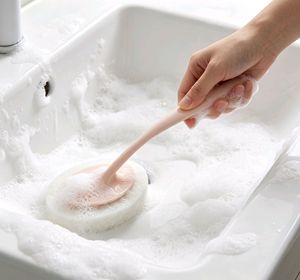Thick Household <b>Long</b>-<b>handled</b> <b>Sponge</b> Cleaning Brush with Soft and Absorbent Brush Head and Easy to Clean - Product Image 6