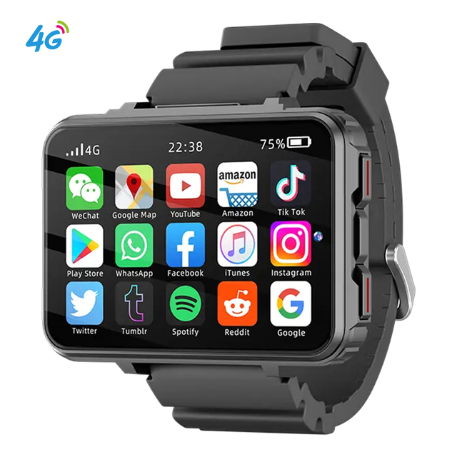 2026 VP999 Android Smartwatch with 4G Sim Card 4+64G 2.4inch Screen Dual Camera 1400mAH GPS Wifi Relojes Smart Watch 5G