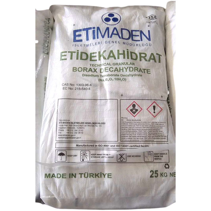 ペンタハイドレート/デカハイドレート/無水ホウ酸ナトリウム