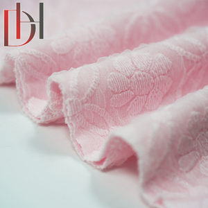 Tricot Thổ Cẩm Vải 92% <span class=keywords><strong>Polyester</strong></span> 8% Spandex Đồng Bằng Nhuộm Giá Thấp Nhà Máy Giá Cho Quần Áo Túi Sử Dụng - Product Image 4