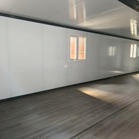 Maison conteneur mobile pliable et extensible de luxe avec 3 chambres et panneau sandwich de 40 pieds pieds à vendre au design moderne