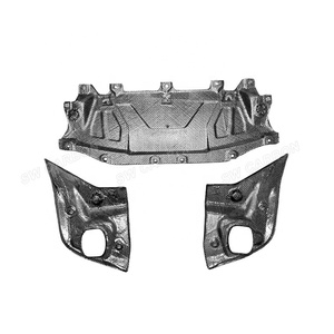 Nuovo pannello di raffreddamento in fibra di carbonio piastra di copertura del radiatore per Toyota per Supra MK5 A90 A91 <span class=keywords><strong>GR</strong></span> include viti cappe motore - Product Image 4