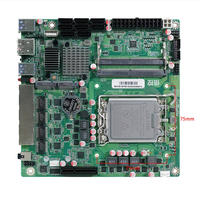 BKHD personalizado ODM OEM venta al por mayor Intel Q670 Core Pentium Gold Celeron procesador 12/13/14 Gen DDR5 8bay NAS placa base servidor ITX
