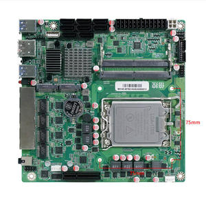 BKHD personalizado ODM OEM venta al por mayor <span class=keywords><strong>Intel</strong></span> Q670 <span class=keywords><strong>Core</strong></span> Pentium Gold Celeron procesador 12/13/14 Gen DDR5 8bay NAS placa base servidor ITX - Product Image 2