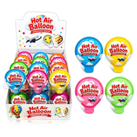 BESTAR Pack de biscuits au chocolat en forme de montgolfière, surprise pour enfants, multicolores, assortiment de friandises à manger et à jouer