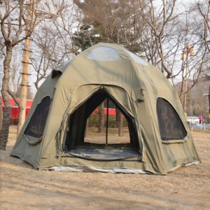 Tente de camping gonflable DAVY IT022 quatre saisons, double couche, protection UV, imperméable, installation rapide, capacité 3-6 personnes - Product Image 4