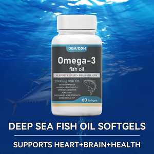 OEM derin deniz balığı yağ Softgels Omega 3 DHA vitaminleri diyet takviyesi beyin göz desteği Softgel kapsül - Product Image 2