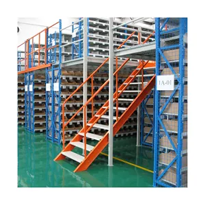 Mracking Custom warehouse warehouse steel shelves mezzanine shelves adjustable attic office floor