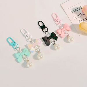 New Bow Candy Color Pendant Keychain PVC Plastic and Metal Mobile Phone Accessories Bag Luggage Accessories - Product Image 4