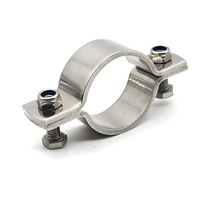 Collier de serrage plat en acier inoxydable OEM personnalisé pour tuyau, fabrication de tôles, estampage, clip de fixation pour tuyau d'eau