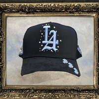 Nueva Gorra de Béisbol Deportiva de Lujo con Rayas y Estampado de Leopardo, Bordado 3D, Visera Curva Desgastada, 100% Algodón para Sombreros