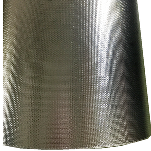 Feuille d'aluminium réfléchissante double face moderne Tissu en fibre de <span class=keywords><strong>verre</strong></span> laine ignifuge <span class=keywords><strong>Verre</strong></span> de roche pour hôtels Matériaux d'isolation thermique - Product Image 5