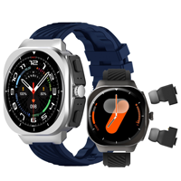 Nuevo Reloj Inteligente Z19 2 en 1 con Auriculares, Pantalla HD, Cuerpo de Metal, Llamadas BT, Auriculares TWS, Monitor de Actividad Física Deportiva