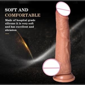 Realistischer Flüssigsilikon-Dildo in Übergröße, Sexspielzeug, Sexuelle Produkte zur Weiblichen Masturbation, Riesiges Sexspielzeug mit Saugnapf für Frauen - Product Image 2