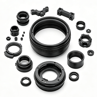 Usinage CNC de précision, boîtiers et tubes d'objectif d'appareil photo en aluminium 6061-T6 anodisé sur mesure, pièces de rechange OEM pour composants optiques