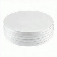 Papier alimentaire 6, 8, 10,12 pouces Rounds White Cake Base Boards Drum