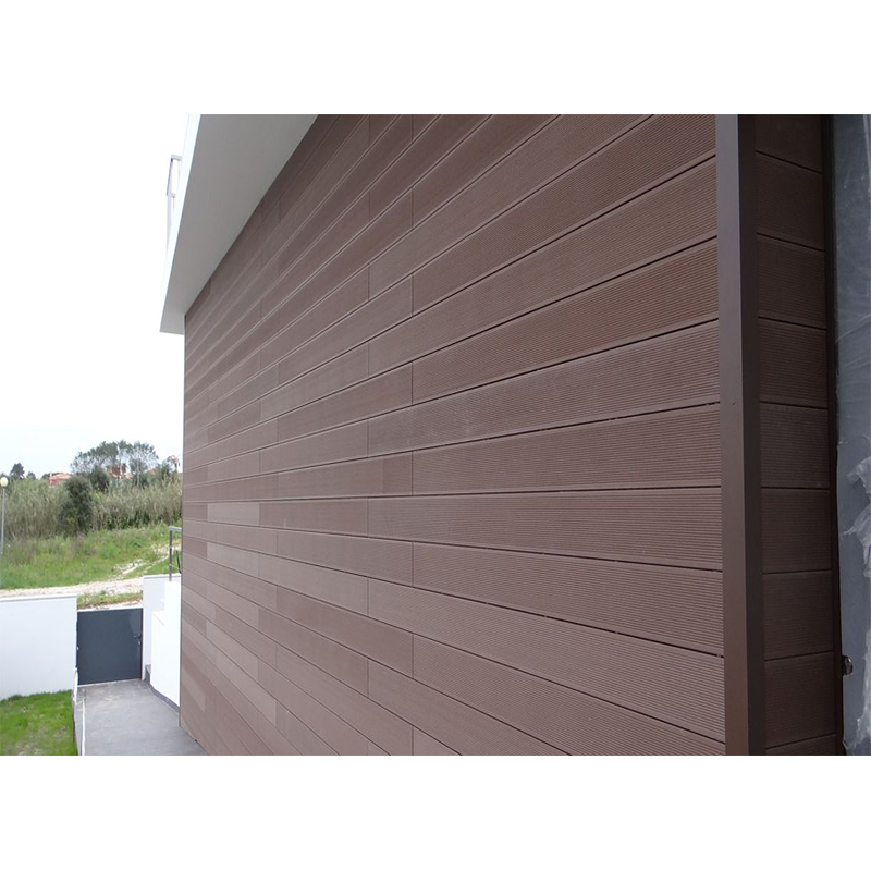 Multiple Colors HDPE 219x26mm WPC Wall Cladding Exterior Decoration Material