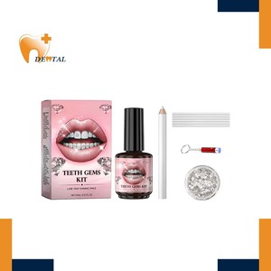 Kit de gemas de dientes DIY, kit de gemas de joyería de dientes, brilla tu sonrisa con gemas, decoraciones de dientes de moda, juego de pegamento de dientes decorativo - Product Image 1