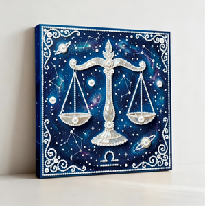 Kit de Pintura de Diamantes <span class=keywords><strong>con</strong></span> Forma Especial de las 12 <span class=keywords><strong>Constelaciones</strong></span>, Tema de Astrología, Arte de Diamantes de Perlas 5D DIY para Adultos Principiantes, Regalo Decorativo - Product Image 2