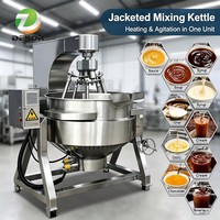 Elektrische planetaire kookpot voor het maken van pectine-jelly, mangosaus, aardbeienjam en ander fruitjam, met mengfunctie.