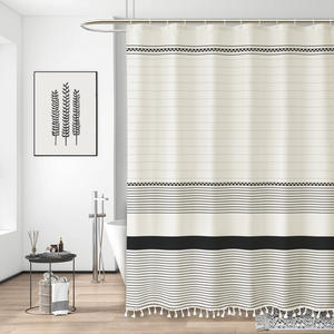 <span class=keywords><strong>Rideau</strong></span> <span class=keywords><strong>de</strong></span> <span class=keywords><strong>douche</strong></span> épaissi <span class=keywords><strong>de</strong></span> salle <span class=keywords><strong>de</strong></span> bain imprimé en lin durable le plus vendu du fabricant personnalisé directement fournit - Product Image 4