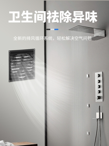 Giá Rẻ Cửa Sổ Gắn Kết Nhựa Xả Thông Gió Fan 4 6 8 Inch Nhà Bếp Khách Sạn Phòng Giặt Phòng Tắm Fan Đối Nhà - Product Image 6