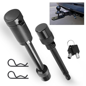 Ensemble de serrures de remorque en acier noir et alliage de zinc avec clés pour voitures, camping-cars, remorques, camions, yachts - Product Image 1
