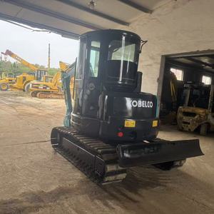 รถขุด Kobelco SK55 มือสอง ราคาถูก คุณภาพสูง 5 ตัน เกียร์และปั๊มแท้จากญี่ปุ่น เครื่องจักรก่อสร้าง - Product Image 2