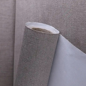 Premium 100% <span class=keywords><strong>Lino</strong></span> puro Monet 1 II algodón <span class=keywords><strong>Lino</strong></span> lienzo pintura tela Material rollo <span class=keywords><strong>para</strong></span> artista <span class=keywords><strong>aceite</strong></span> y pintura acrílica a mano - Product Image 3